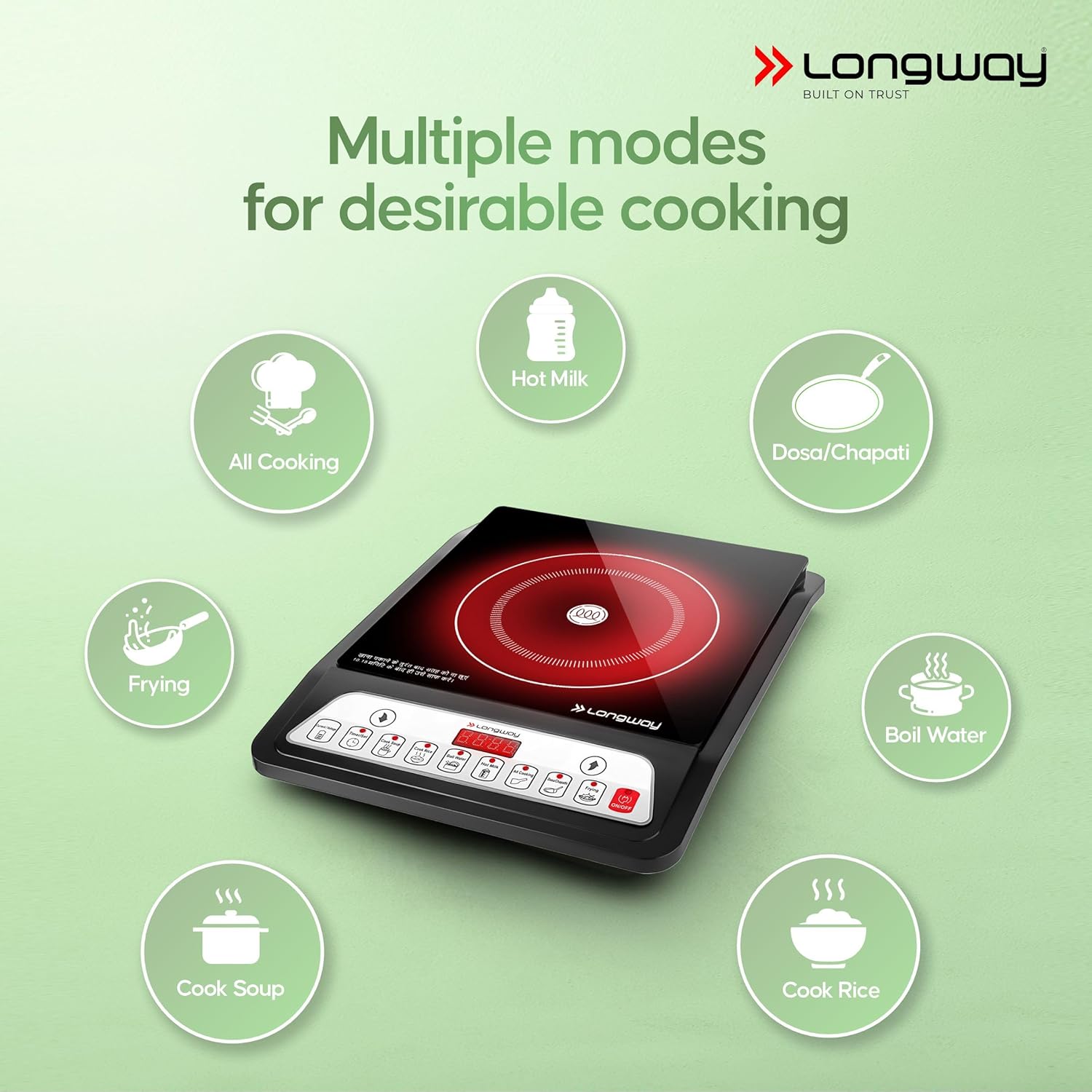 Longway Elite Plus IC 2000 Watt Induction